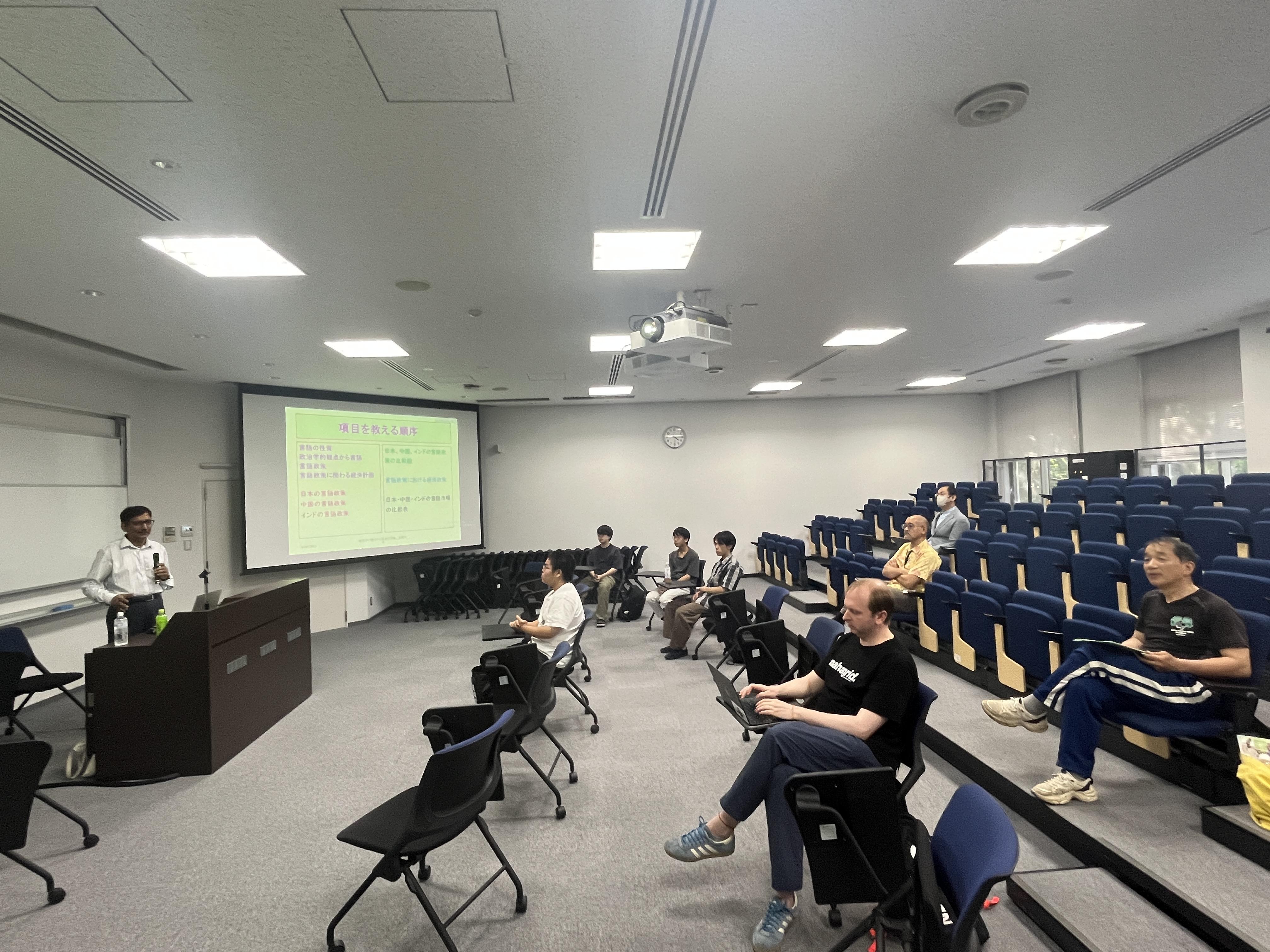 講演会の様子