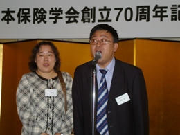 劉暁梅教授と劉波金融学院副院長